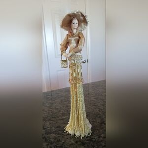 Victorian Style Tassel Doll